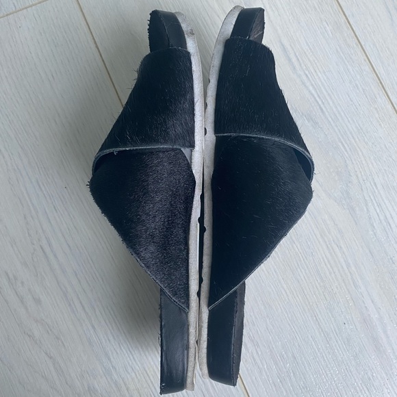 Franco Sarto Horsehair Slides - Picture 4 of 5